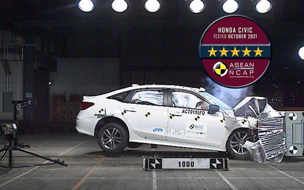 Honda trở thành thương hiệu xe an toàn nhất tại Đông Nam Á