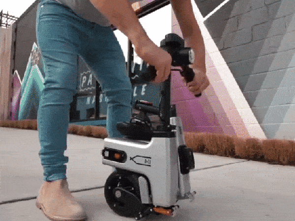 Himo H1 mẫu xe điện gấp gọn dùng đô thị siêu tiện dụng