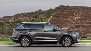 Huyndai Santa FE 2021 với động cơ đốt trong dự kiến ra mắt cuối năm nay