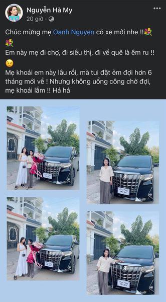 Sam mua tặng mẹ Toyota Alphard có giá 4,6 tỷ đồng để "đi chợ"