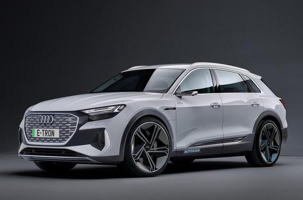 Audi E-tron 2022 được nâng cấp mạnh mẽ hơn, phạm vi hoạt động dài hơn