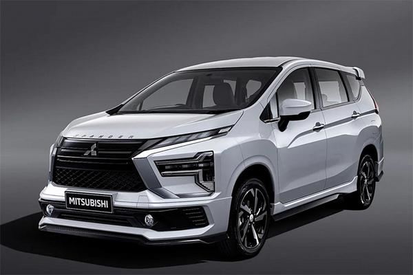 Mitsubishi Xpander 2022 với gói nâng cấp ngoại thất thể thao hơn