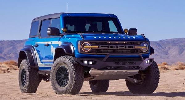 Ford Bronco Raptor bản độ Hennessey mạnh 500 mã lực