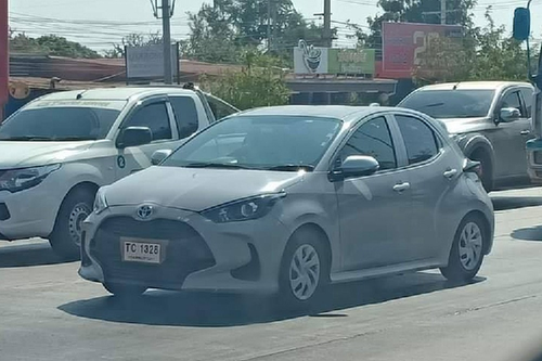 Toyota Yaris 2022 lộ ảnh chạy thử tại Thái Lan mang thiết kế giống bản Châu Âu