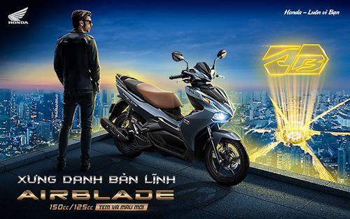 Cặp đôi Honda Air Blade 125 và 150cc phiên bản 2021 sẽ được thương hiệu cho ra mắt