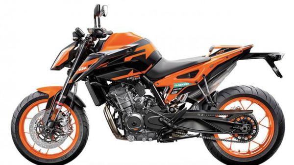 Mô tô thể thao KTM Duke 890 GP 2022 ra mắt với màu sơn nổi bật