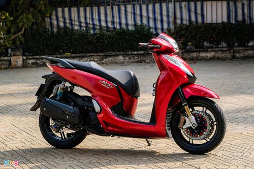 Mẫu xe Honda SH 300i được trang bị gói độ có giá trị lên đến 250 triệu đồng