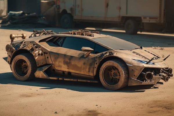 Chiêm ngưỡng bộ ảnh xe độ được vẽ bởi AI