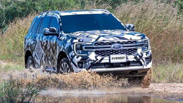 Ford Everest thế hệ mới lộ diện trước thềm ra mắt