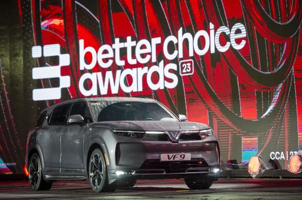 VinFast thắng lớn tại Better Choice Awards 2023