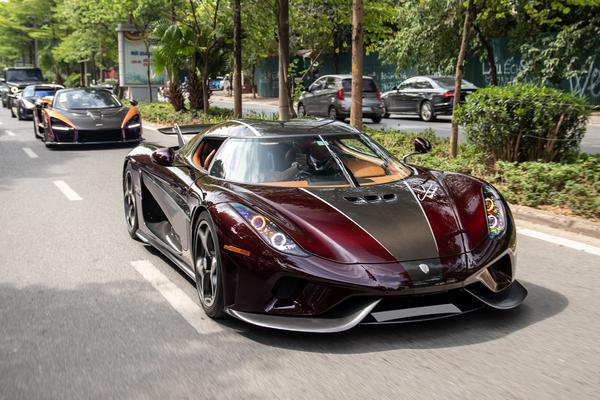 Siêu xe đắt đỏ nhất Việt Nam Koenigsegg Regera "dạo phố" Hà Nội