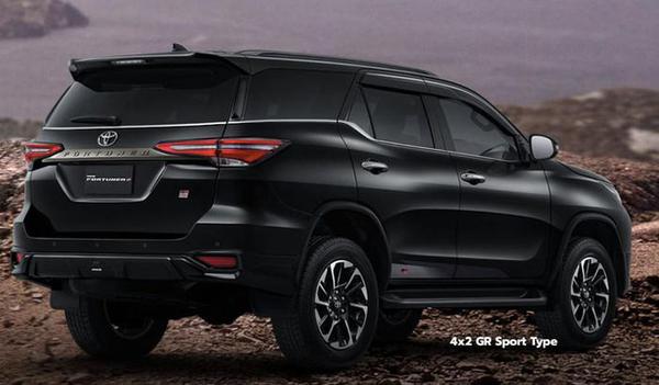 Toyota Fotuner GR Sport 2022 ra mắt với ngoại hình thể thao, gồm 2 tùy chọn động cơ