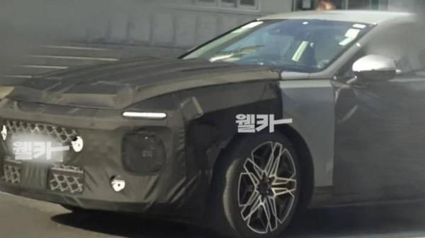 Phát hiện Hyundai Grandeur 2022 chạy thử nghiệm