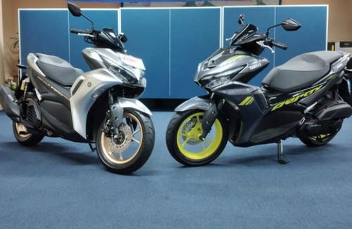 Yamaha Aerox 155 VVA Connected 2021 đã được thương hiệu cho ra mắt