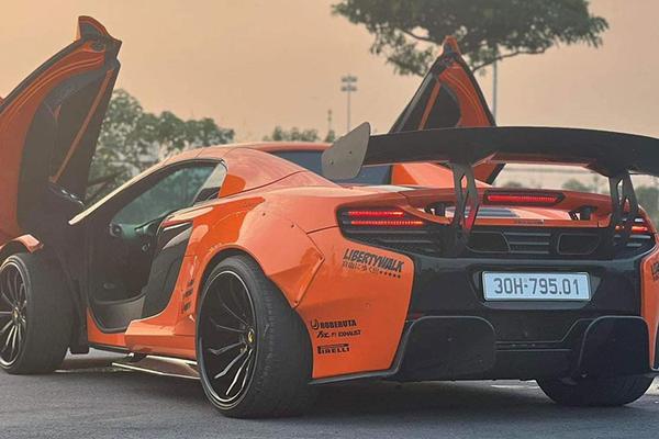 McLaren 650S Spider mui trần rao bán hơn 10 tỷ ở Hà Nội