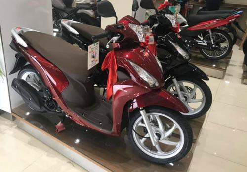 Giá bán tháng 12 của dòng xe Honda Vision