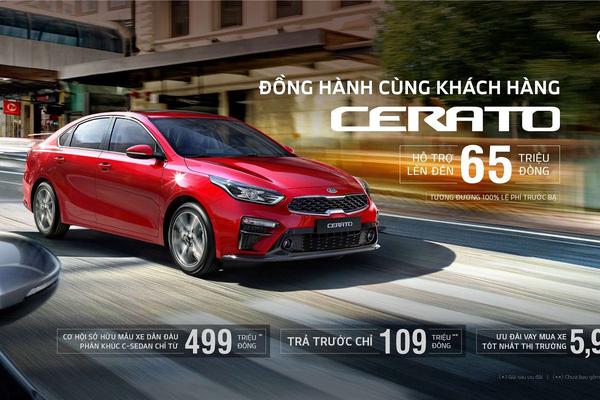 Kia tung ưu đãi mùa dịch lên đến 100 triệu đồng