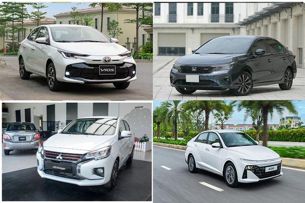 Cuộc đua tam mã doanh số sedan bán chạy nhất Việt Nam giữa: Hyundai Accent, Toyota Vios và Honda City