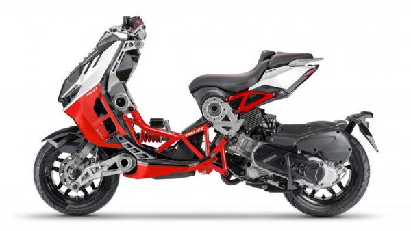 Italjet Dragster Limited Edition 2021 ngoại hình lạ mắt chỉ sản xuất giới hạn 499 chiếc