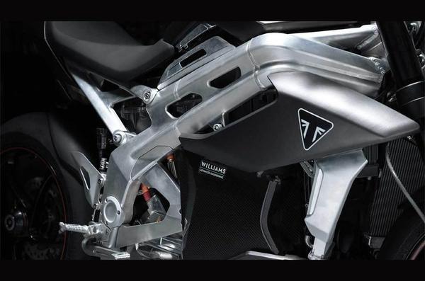 Mô tô chạy bằng pin đầu tiên Triumph TE-1 mạnh 177 mã lực