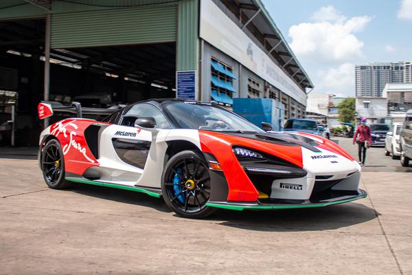 Siêu xe triệu đô McLaren Senna về garage của doanh nhân Đặng Lê Nguyên Vũ