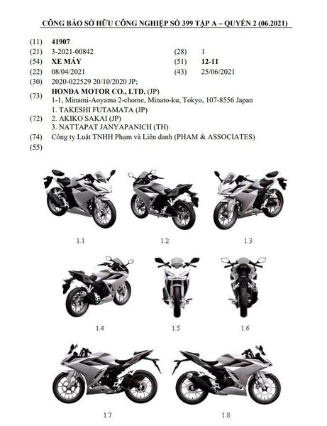 Honda CBR150R 2021 sắp được bán chính hãng tại Việt Nam
