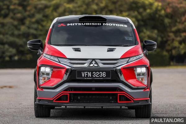 Ngắm Mitsubishi Xpander phiên bản xe đua độc nhất thế giới