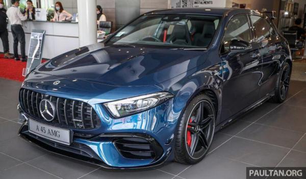 Mercedes-AMG A45S 2021 ra mắt tại thị trường Malaysia với giá từ 2,4 tỷ đồng