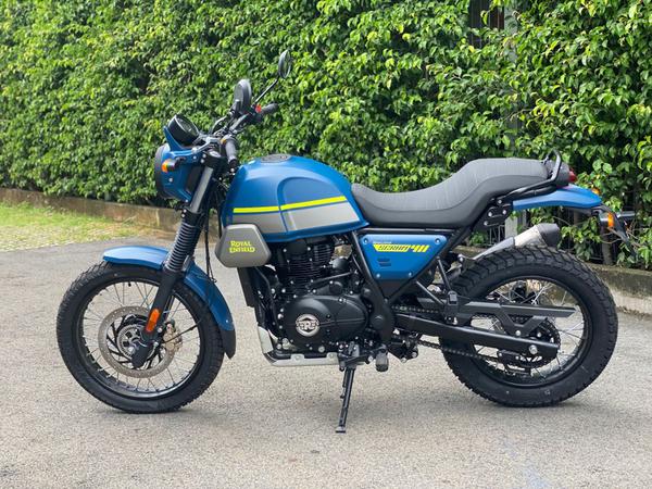 Royal Enfield Scram 411 mẫu offroad cổ điển giá 139 triệu đồng