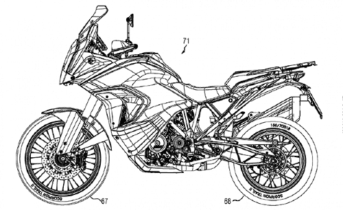 Bình xăng KTM 1290 Super Adventure sẽ có dung tích lớn
