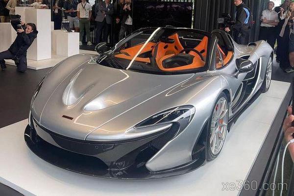 Ngắm siêu xe McLaren P1 Spider với gói độ từ Lanzante