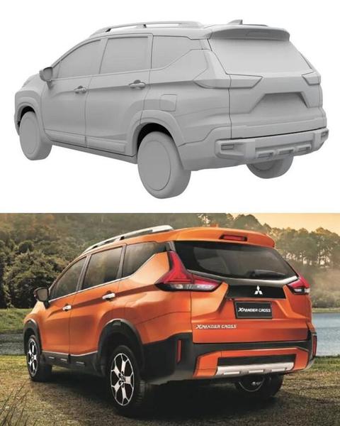 Mitsubishi Xpander Cross 2023 rò rỉ hình ảnh, ngoại thất "lột xác" mạnh mẽ