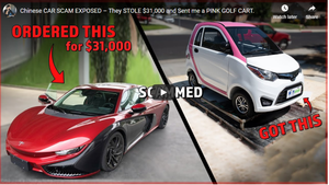 Quyết định mua siêu xe giá rẻ trên mạng, chàng thanh niên nhận quả đắng.