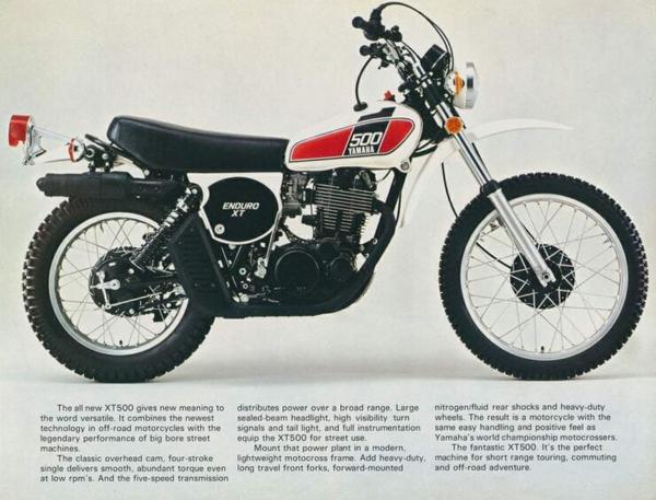 Cận cảnh chiếc mô tô thể thao huyền thoại Yamaha XT500 45 năm tuổi