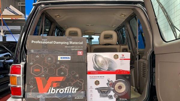 Cách Âm Full Xe Và Lắp Loa Cho Mitsubishi Pajero V6 3500