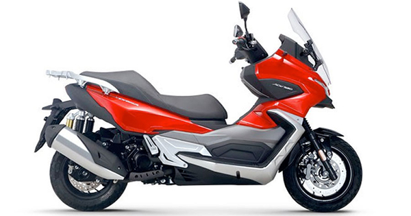 Vorei ADV350 được lấy ý tưởng thiết kế từ mẫu xe Honda ADV150