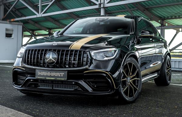 Mercedes-AMG GLC 63 S Coupe với gói độ từ Manhart mạnh hơn 700 mã lực