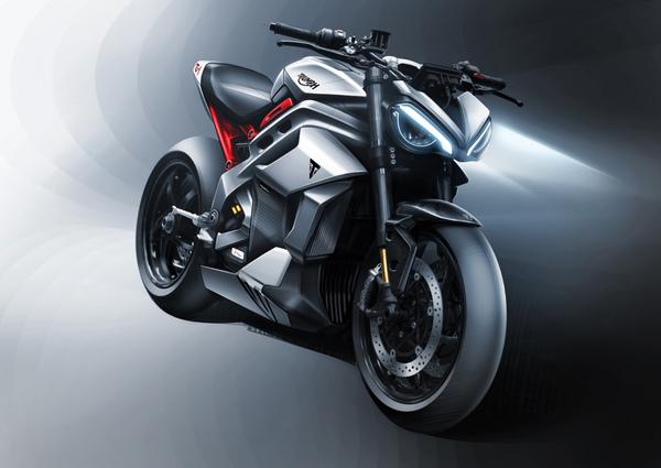 Những hình ảnh đầu tiên của mẫu xe điện Triumph Project TE-1