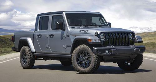 Xe địa hình Jeep Gladiator Willys 2021 ra mắt sở hữu gương tháo rời