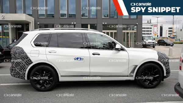 BMW X7 facelift chạy thử nghiệm, xuất hiện nhiều thay đổi ở phần đầu xe