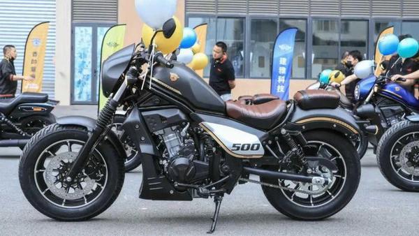 Cangyun XS500 vừa ra mắt, thiết kế "đạo" Honda Rebel 500