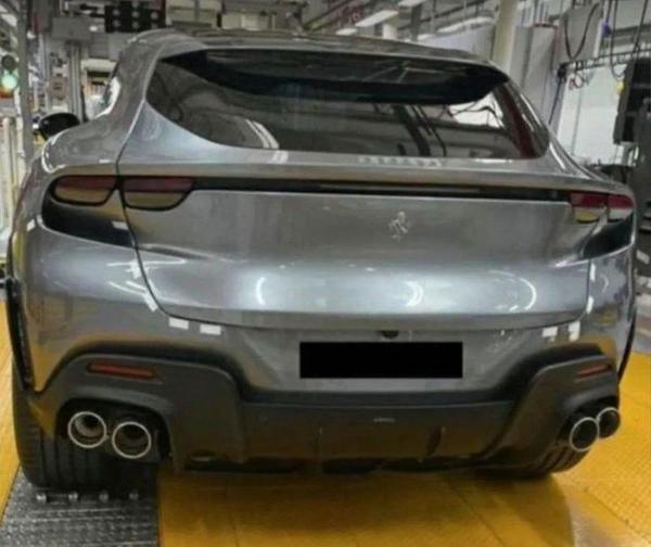 SUV đầu tiên của Ferrari lộ diện với ngoại hình hoàn chỉnh