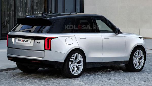 Ảnh phác thảo của Range Rover 2022, ngoại hình sang hơn, hiện đại hơn