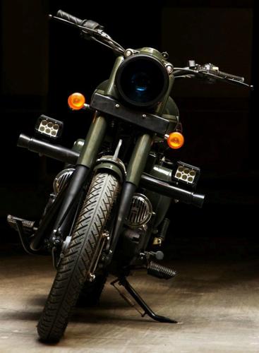 Royal Enfield Bullet Mahi phiên bản độ với màu sắc mới cực chất