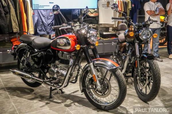 Royal Enfield Classic 350 và Meteor 350 2022 chính thức ra mắt tại Malaysia