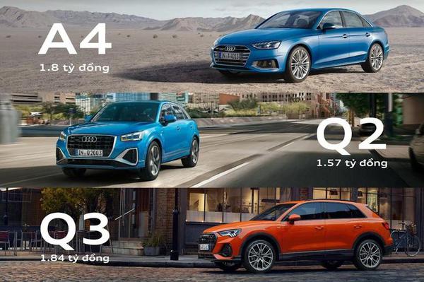 Audi Việt Nam tung ưu đãi lớn dành cho các mẫu Suv,sedan và xe điện