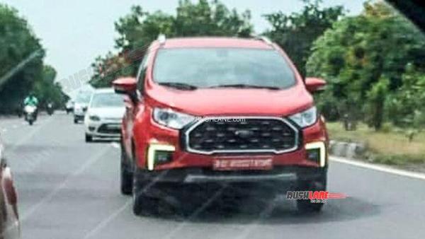 Lộ diện Ford EcoSport phiên bản nâng cấp chạy thử nghiệm, phần đầu xe "lột xác" mạnh mẽ
