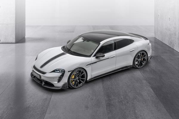 Porsche Taycan "lột xác" từ trong ra ngoài với bản độ Mansory