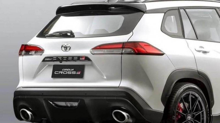 Bắt gặp Toyota Corolla Cross GR-Sport trên đường vận chuyển tại Đài Loan