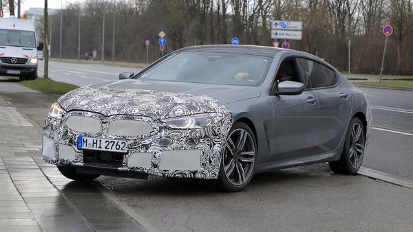 BMW 8 Series Gran Coupe 2022 lộ diện ảnh chạy thử nghiệm, ngoại hình gần như hoàn thiện